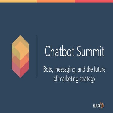 Justin Lee's Chatbot Summit Talk