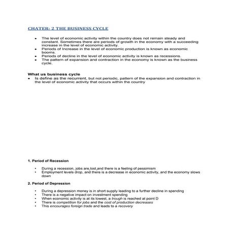 Chater 2 business cycle 22