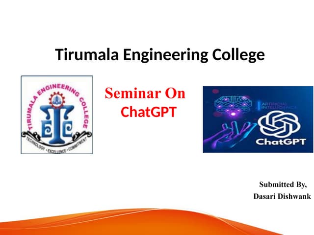 ChatGpt power point presentation  submitted.