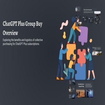ChatGPT Plus Group Buy – Get OpenAI’s Premium AI for 12€/Month