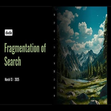 Beyond Google: Adapting to fragmented search in the age of AI (Itai ...