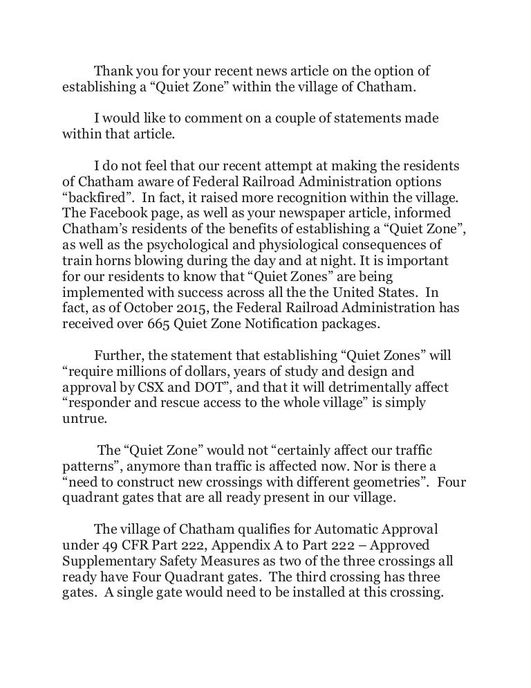 Response to news article image