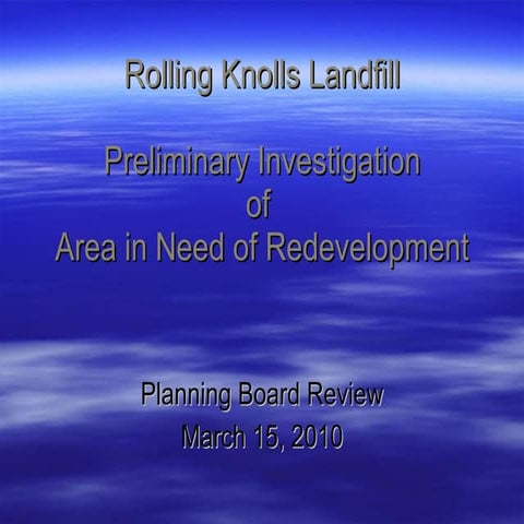Chatham rolling knolls_3-15-10 | PPT