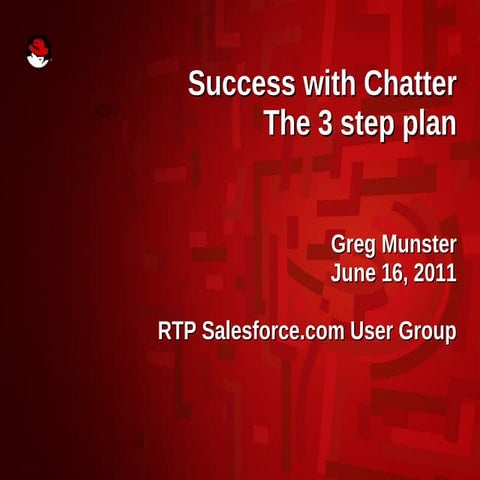 Chatter for rtp sfug