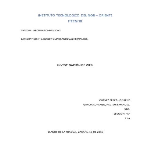  investigacion de web Chavez peres y hector hemanuel