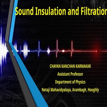 Sound insulation and filtration and Phononic crystal.pptx