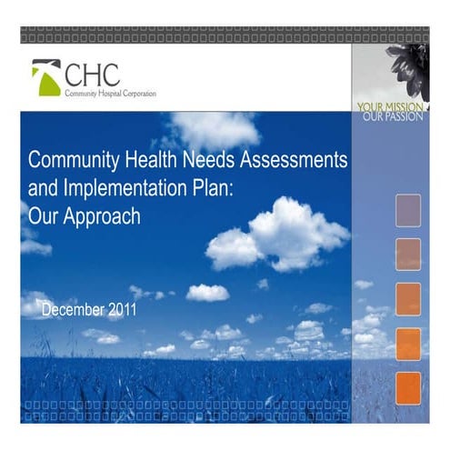 Community Health Needs Assessment Process