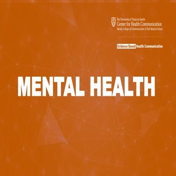 CHC Mental Health Facts 101.pptx