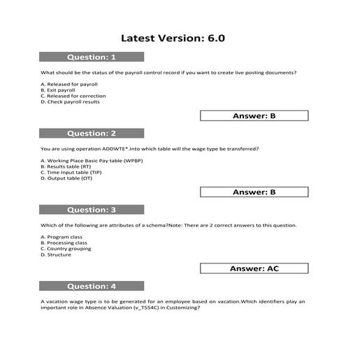 71801X Exam