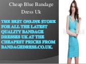 Cheap blue bandage dresses uk