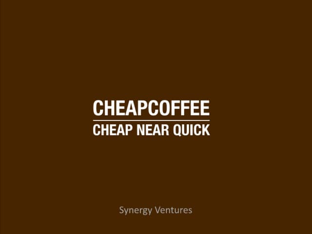 Cheapcoffee