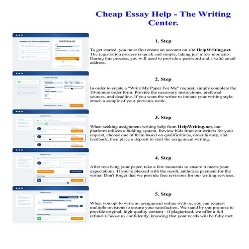 Cheap Essay Help - The Writing Center.