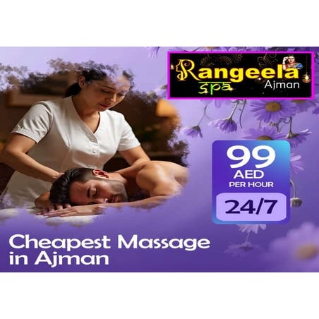 Rangeela Spa Ajman — Affordable Massage Center Ajman
