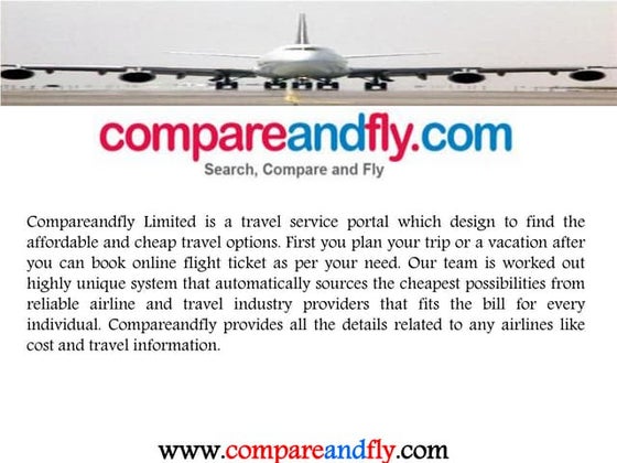 COMPARE AND BOOK FLIGHTS visual data 2