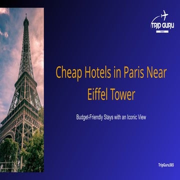 Things to Do in Paris: Must-See Attractions & Hidden Gems | PPTX