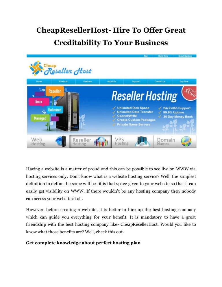 Cheap Resellerhost Hire To Offer Great Creditability To Your Business Images, Photos, Reviews