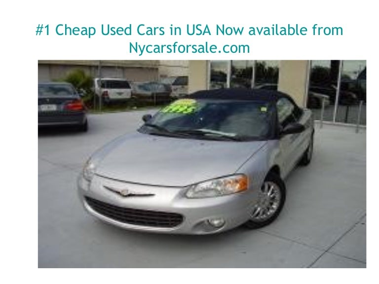 Cheap Used Cars In Usa Now Available From Nycarsforsale