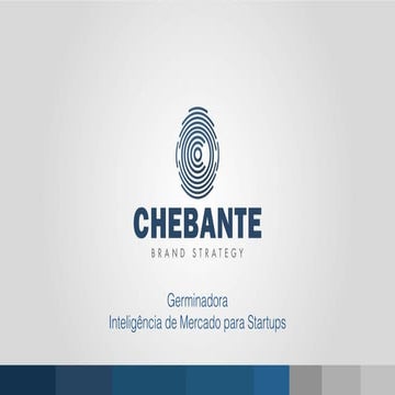 Inteligência de Mercado para Startups - Germinadora 02/05/2016