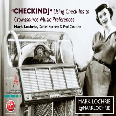 “CheckinDJ” Using Check-Ins to Crowdsource Music Preferences