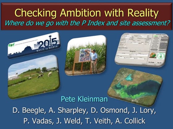 Checking ambition with reality the pros and cons of different approaches to s...