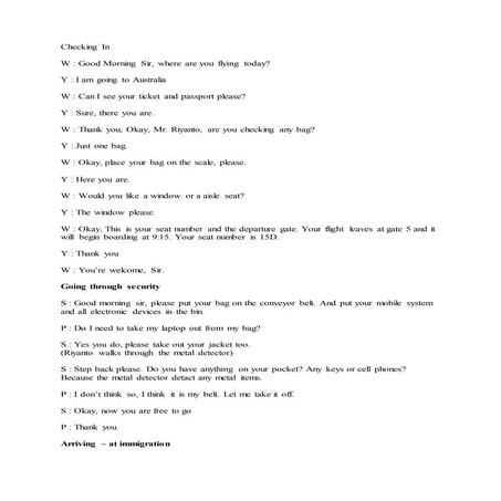 A PPT on the airport - vocabulary learning for students | PPTX