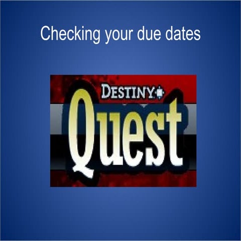 Checking Library Status