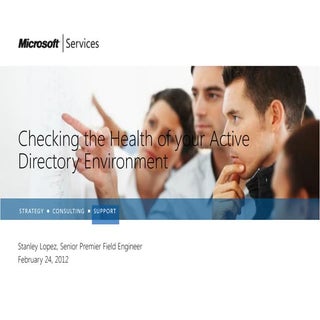 Checking the health of your active ...