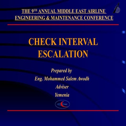 Check interval escalation 