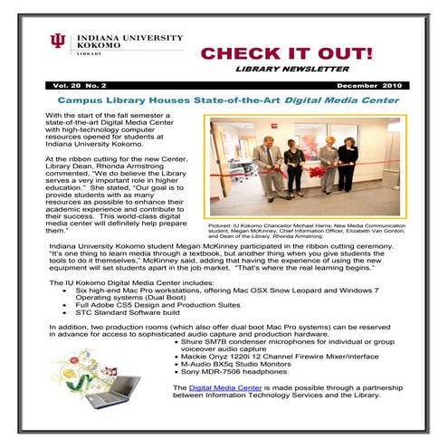 Check it Out December 2010