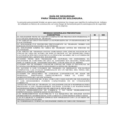 Checklist para-trabajos-de-soldadura