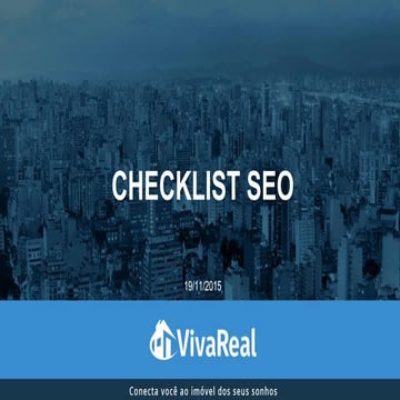 CHECKLIST DE SEO ONPAGE - Mario Melo