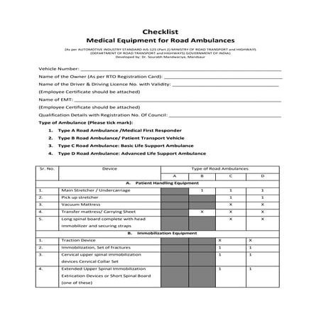 Ambulance Checklist.pdf