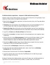 Checkliste Teamevent