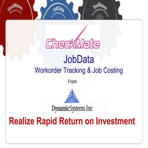Checkmate  Jobdata Presentation