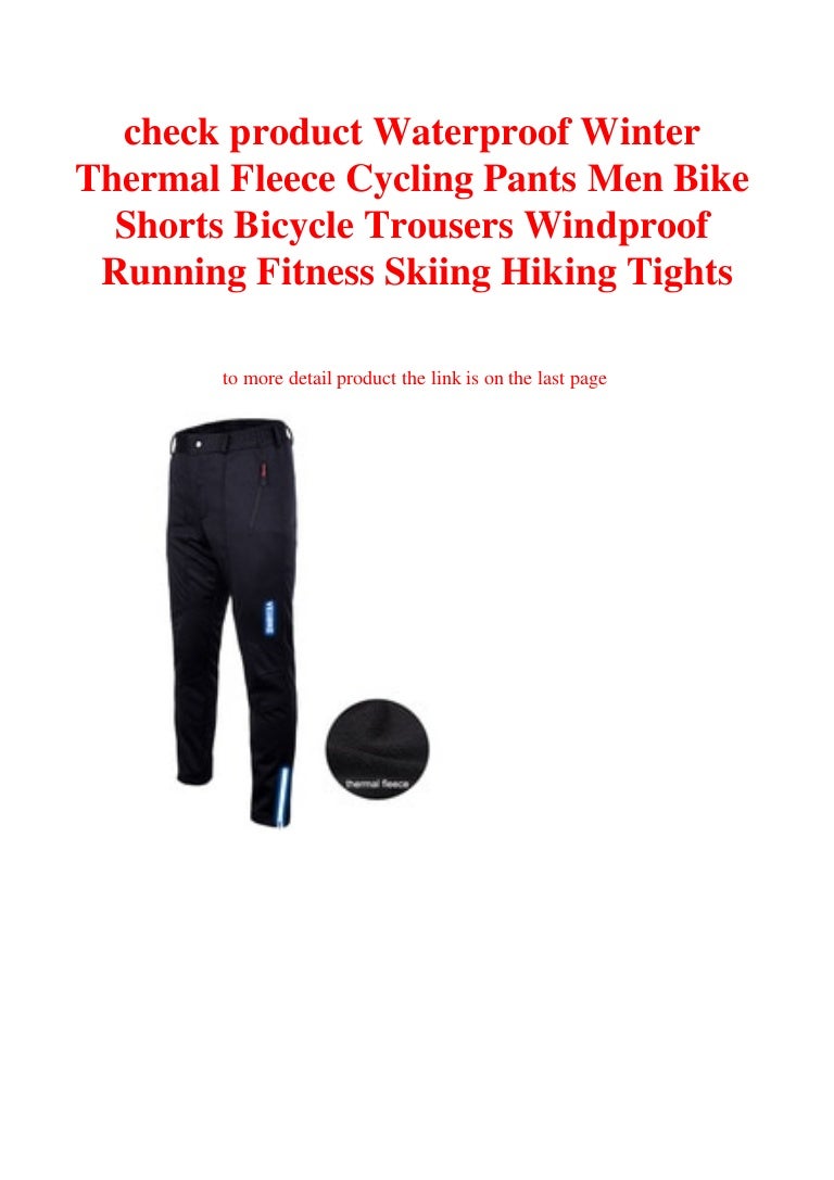 winter thermal fleece cycling