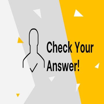 Check Your Answer