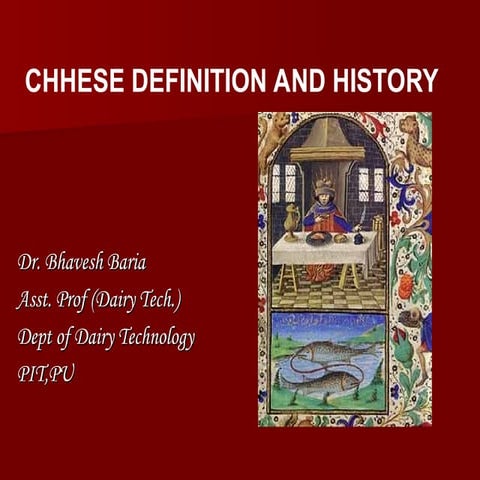 Comprehensive History and Definition of Cheese with Focus on Cheddar ...