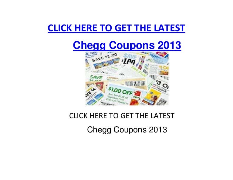 Chegg Coupon 2013 Printable Chegg Coupons 2013