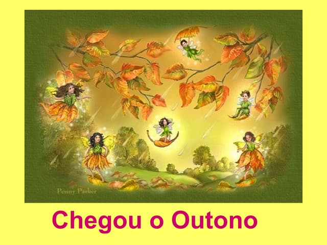 Chegou o outono