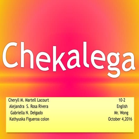 Chekalega