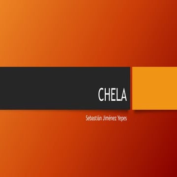 Chela PPT