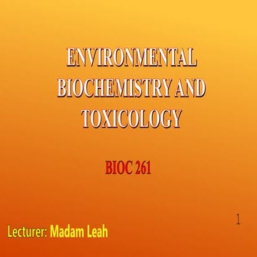 Chelators - BUGEMA UNIVERSITY