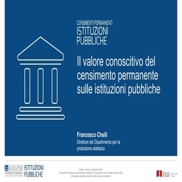 Censimento Permanente Istituzioni Pubbliche