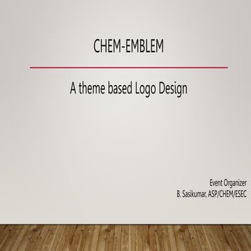 Chemical engineering industries logo competition