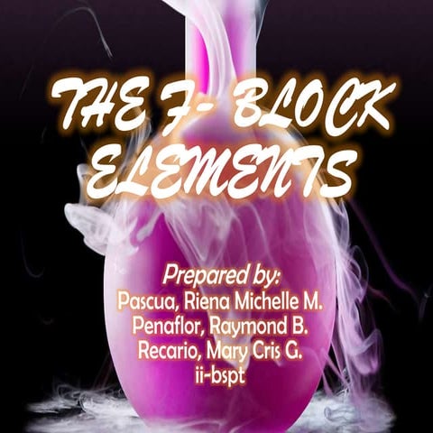 the f-block elements