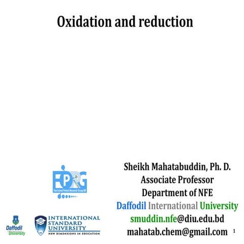Oxidation and reduction, Balancing the redox rections