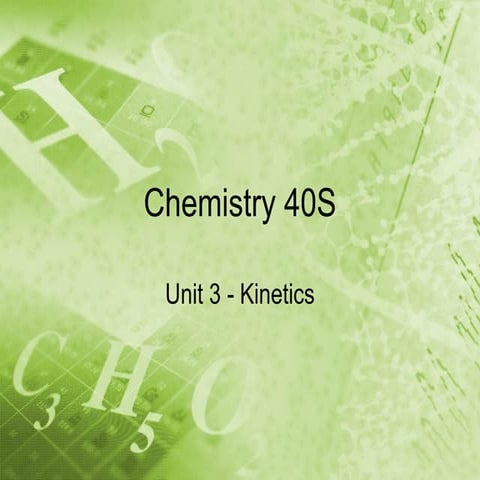Chem 40S Unit 3 Notes