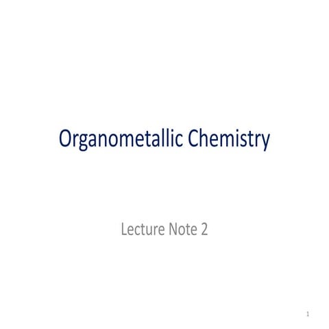 CHEM 352 -Note inorganic chemistry notes