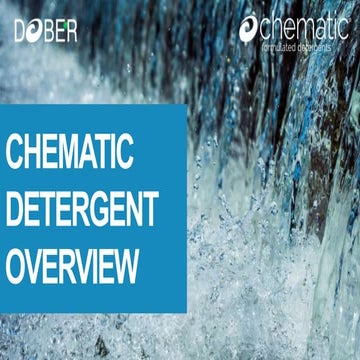 Chematic Formulated Detergents | PPTX