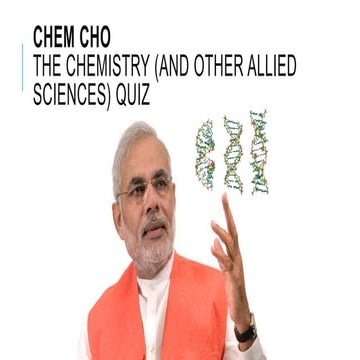 Chem cho –the chemistry quiz